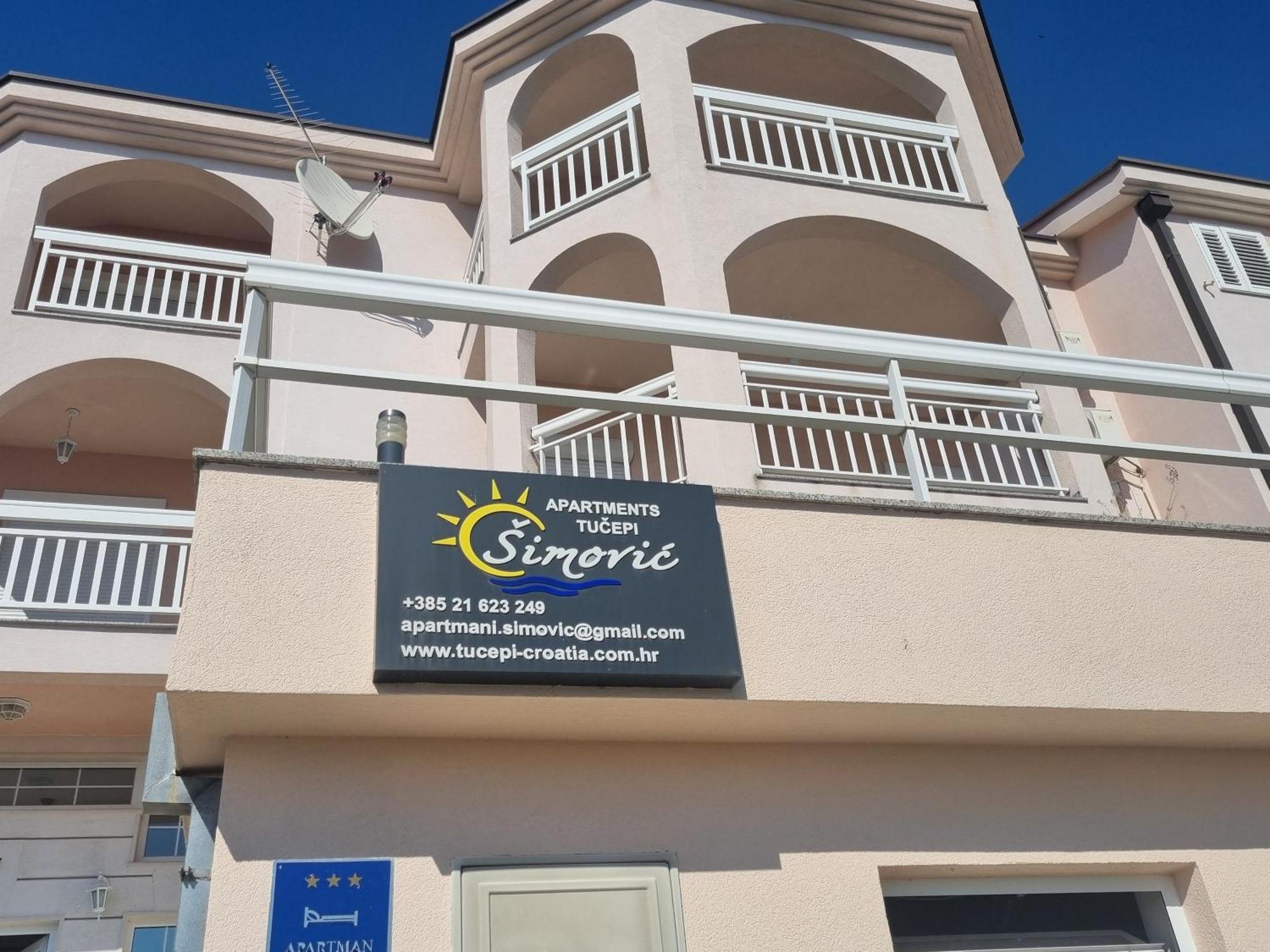 Apartments Simovic Tučepi Екстериор снимка